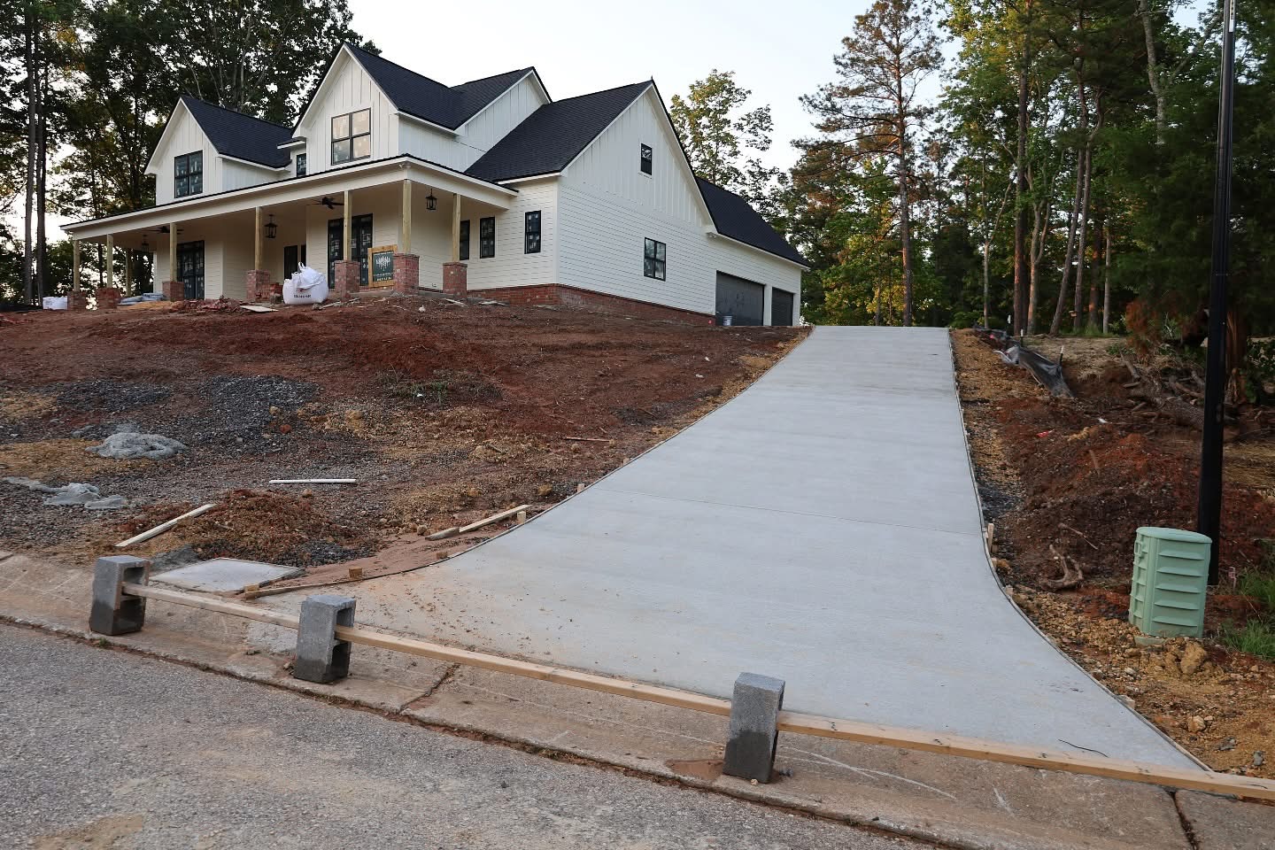 Modern farmhouse completed in Trussville, Alabama